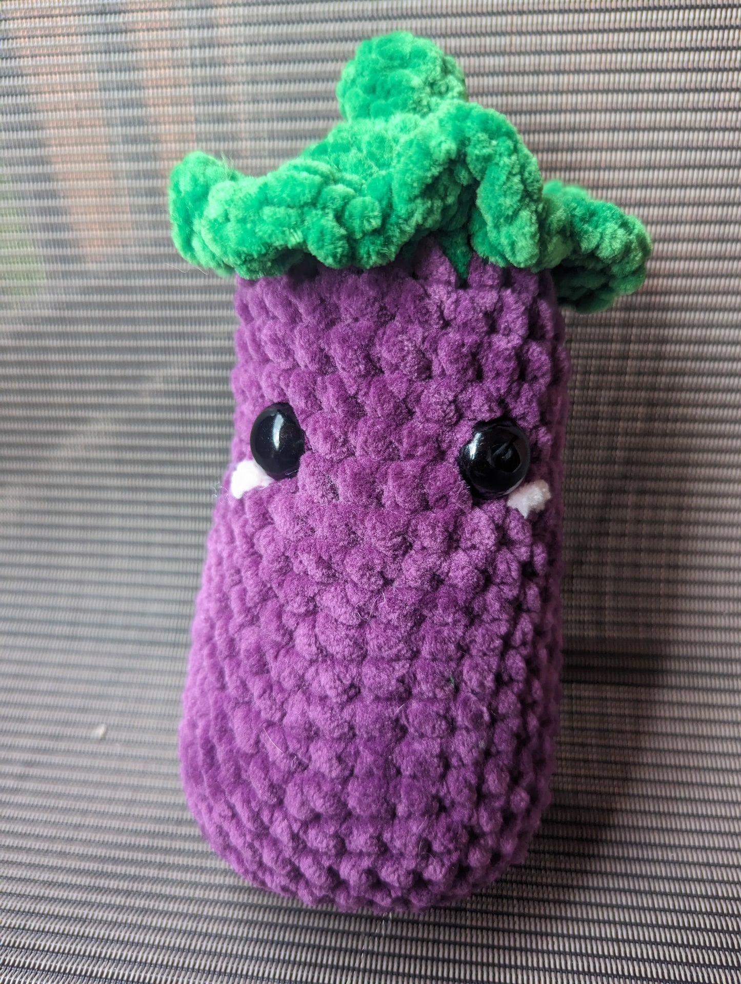 Blushing Eggplant Plush