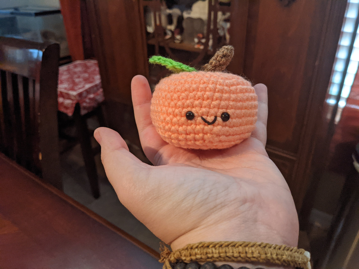 Small Peach Plush