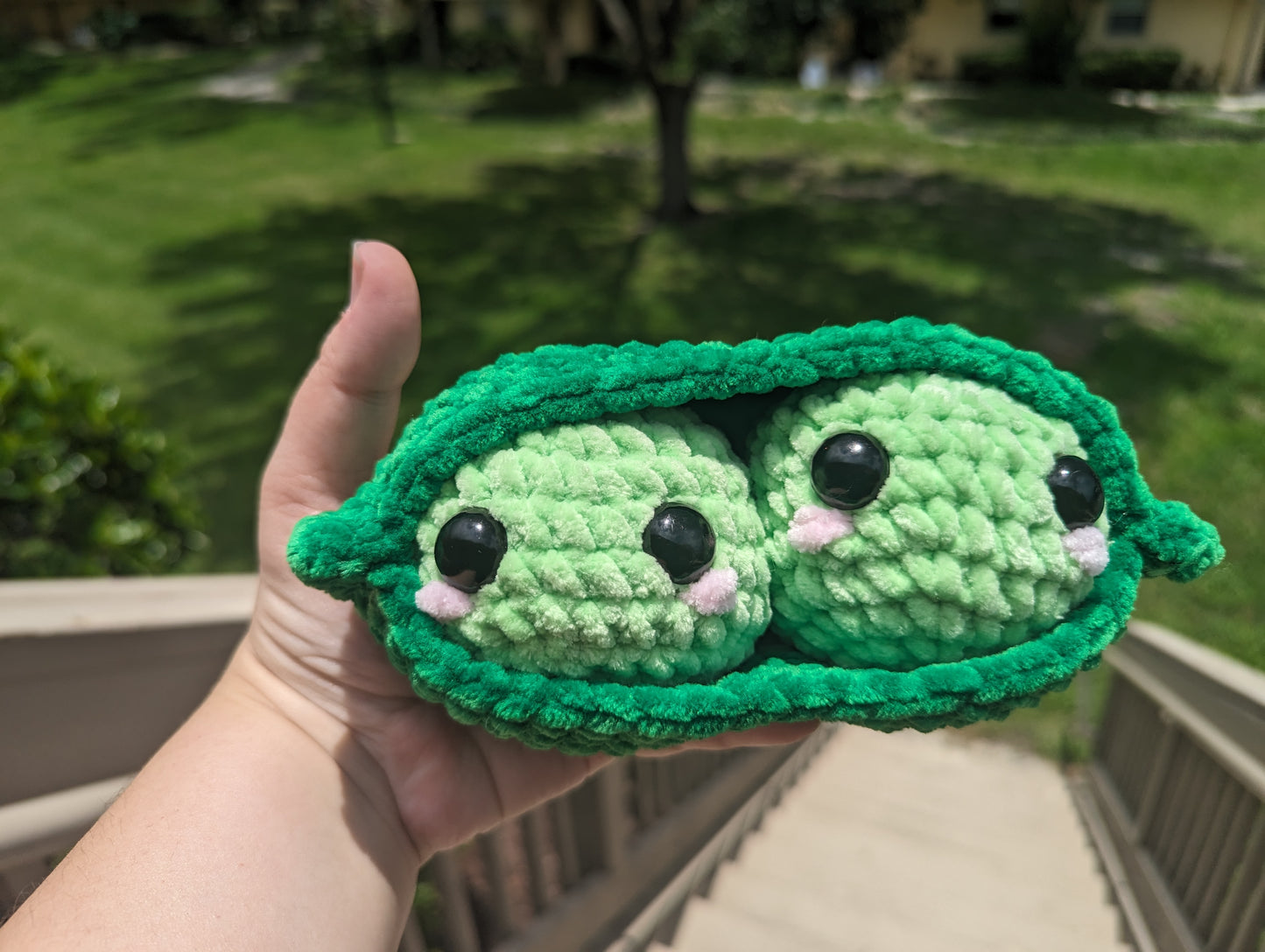 Blushing Peas in a Pod Plush