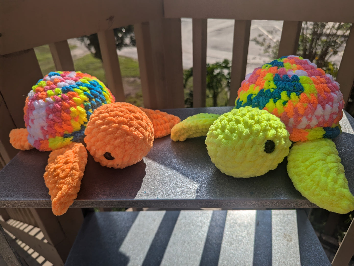 Tye-Dye Chunky Turtles