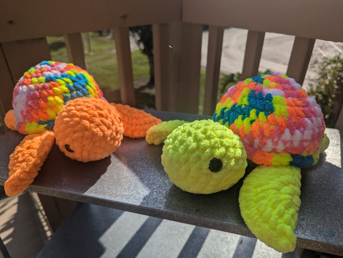 Tye-Dye Chunky Turtles